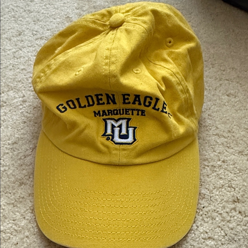 47 Brand Yellow Cap featuring Marquette Golden Eagles